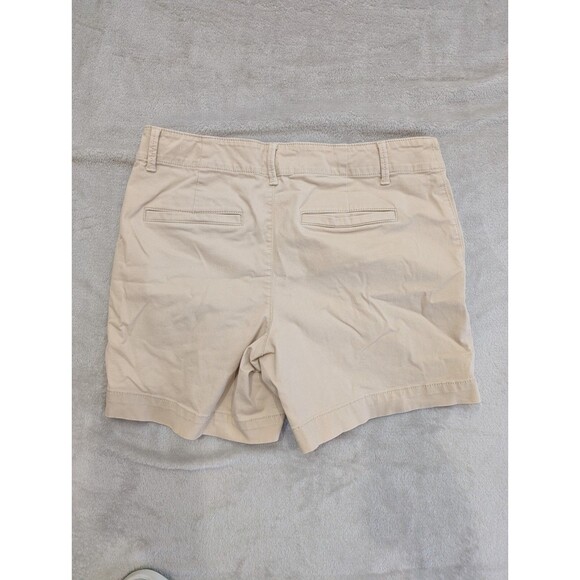 Loft The Monroe 6" Shorts Women's Size 6 Khaki Cotton Blend Casual Outdoors - Picture 2 of 4